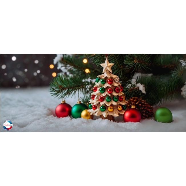 Navidad - 006a Árbol / MUG 11oz con impresión envolvente