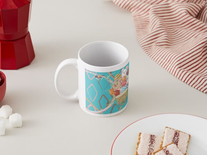 Pascua - 014 / MUG 11oz con impresión envolvente