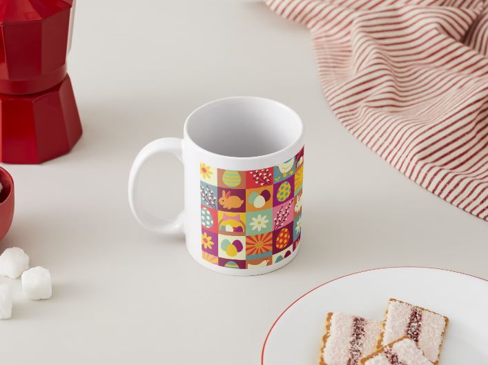 Pascua - 015 / MUG 11oz con impresión envolvente