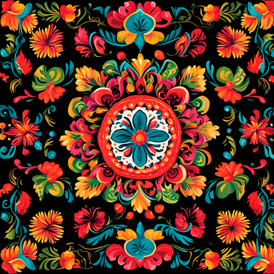 Fonds Mexicains - 002 Corazón Mexica / MUG 11oz avec impression enveloppante