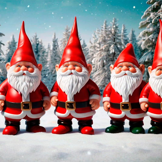 Navidad - 002a Gnomos / MUG 11oz con impresión envolvente