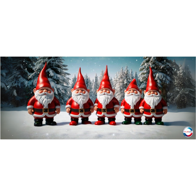 Navidad - 002a Gnomos / MUG 11oz con impresión envolvente