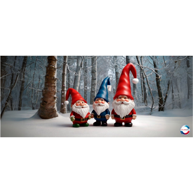 Navidad - 002c Gnomos / MUG 11oz con impresión envolvente