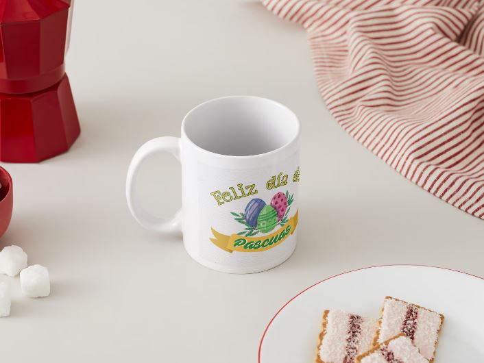 Pascua - 075 / MUG 11oz con impresión envolvente