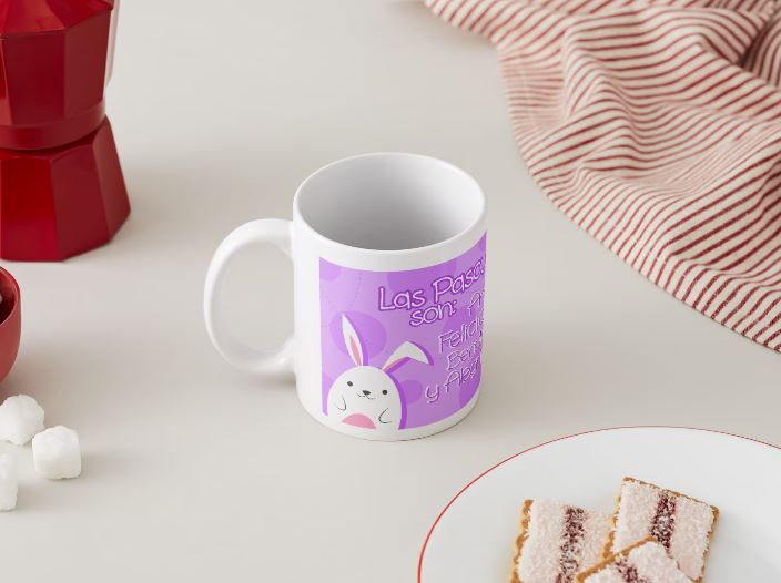 Pascua - 077 / MUG 11oz con impresión envolvente