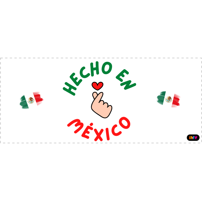 Phrases mexicaines - Hecho - 081 / MUG 11oz avec imprimé enveloppant