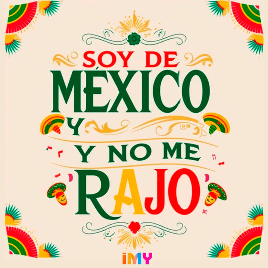 Phrases mexicaines - No me rajo - 044 / MUG 11oz avec impression frontale