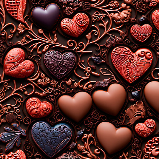 Amor Corazones - 016 / MUG 11oz con impresión envolvente