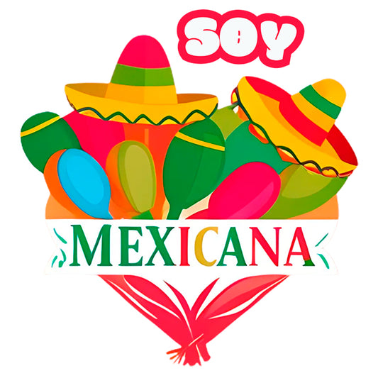Phrases mexicaines - Soy Mexicana - 079 / MUG 11oz avec imprimé enveloppant
