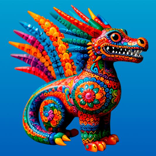 Alebrije Dragón - 006 / MUG 11oz con impresión envolvente