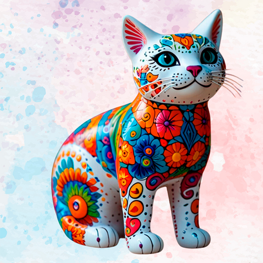 Alebrije Gato - 011 / MUG 11oz con impresión envolvente