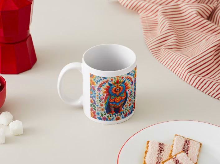 Alebrije Búho - 001 / MUG 11oz con impresión envolvente