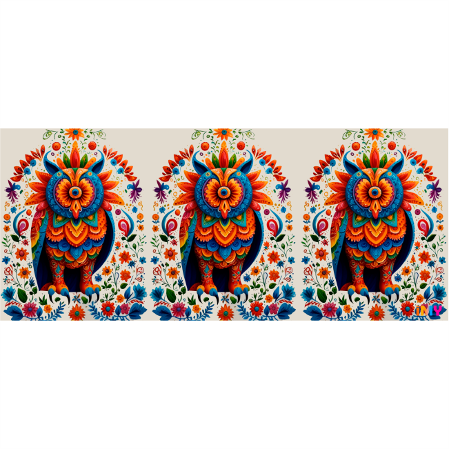 Alebrije Búho - 001 / MUG 11oz con impresión envolvente