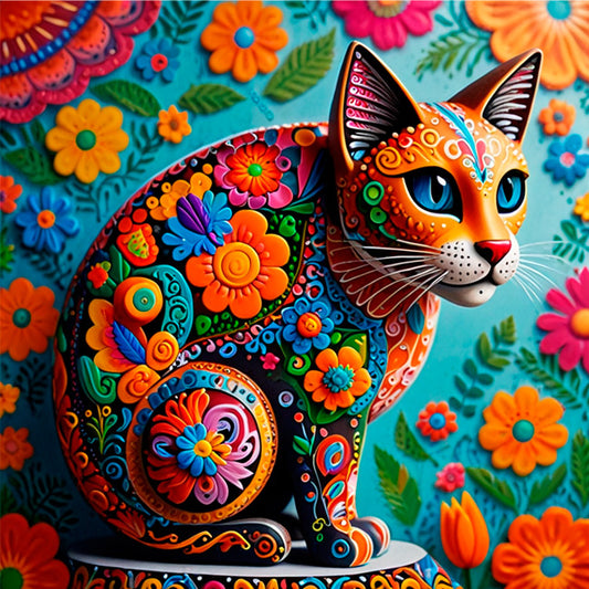 Alebrije Gato - 002 / MUG 11oz con impresión envolvente