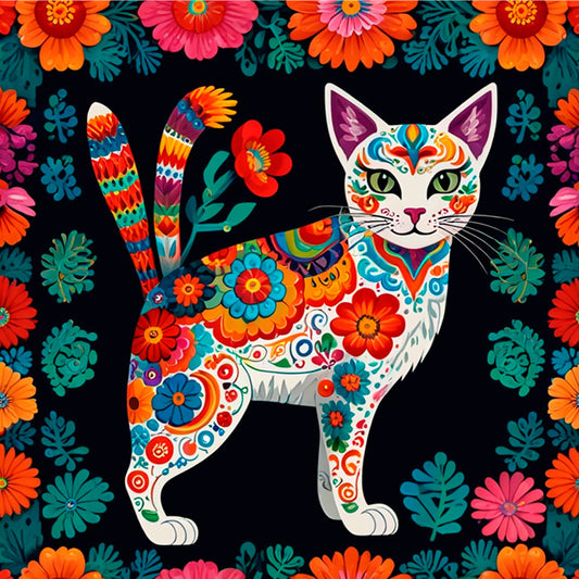 Alebrije Gato - 003 / MUG 11oz con impresión envolvente