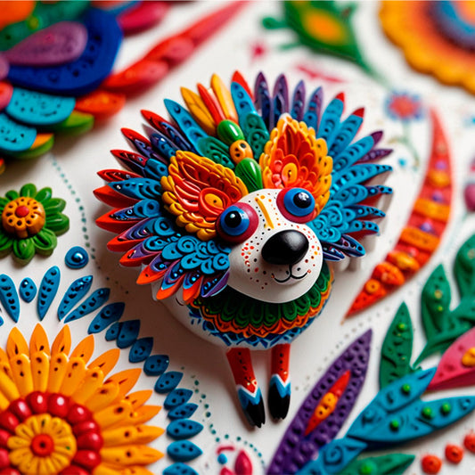 Alebrije Perro - 005 / MUG 11oz con impresión doble