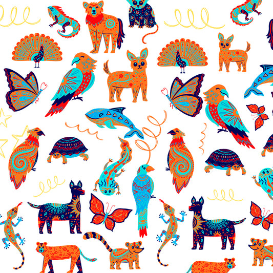 Alebrije Collage - 015 / MUG 11oz con impresión envolvente