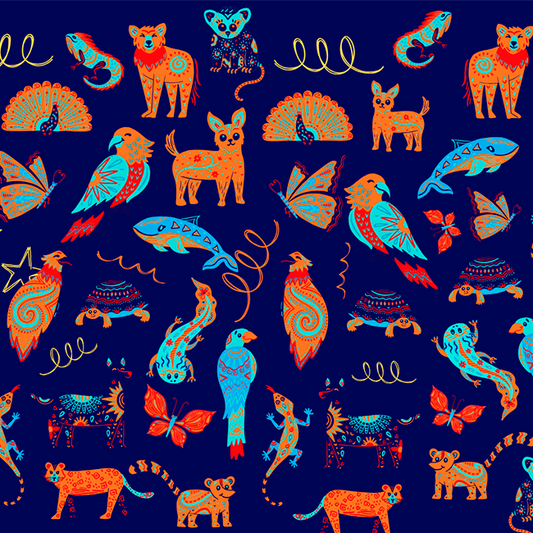 Alebrije Collage - 016 / MUG 11oz con impresión envolvente