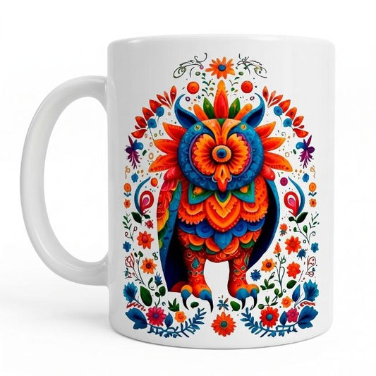 Alebrije Búho - 001 / MUG 11oz con impresión envolvente