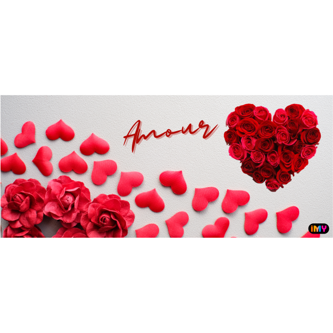 Coeurs d'amour - 004 / MUG 11oz avec imprimé enveloppant