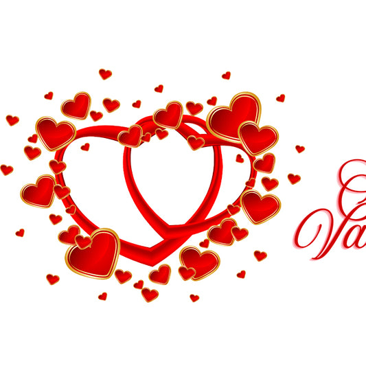 Amor Corazones - 009 / MUG 11oz con impresión envolvente