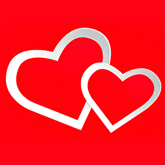 Amor Corazones - 012 / MUG 11oz con impresión envolvente