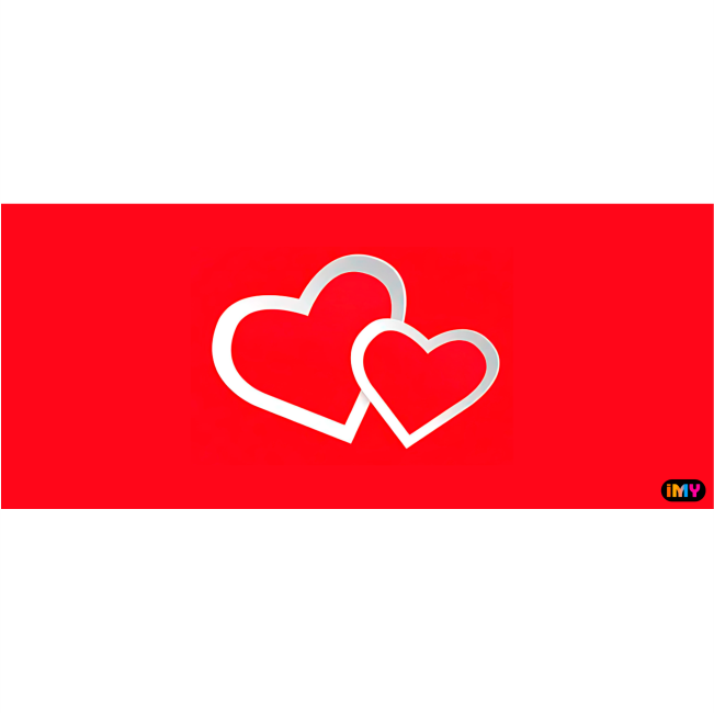 Amor Corazones - 012 / MUG 11oz con impresión envolvente