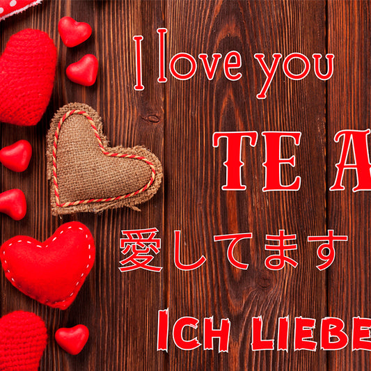 Amor Corazones - 013 / MUG 11oz con impresión envolvente