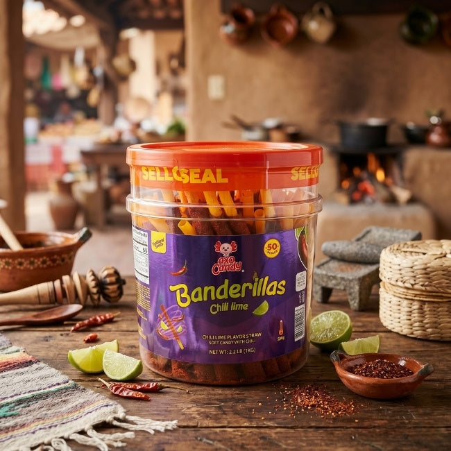 Fire Banderillas Axo Candy 1 kg - 50 pieces