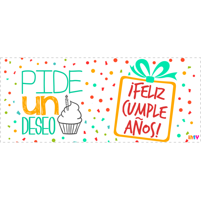 Cumpleaños - 001 / MUG 11oz con impresión envolvente