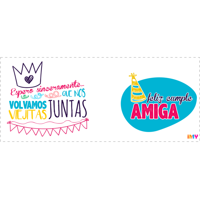 Cumpleaños - 004 / MUG 11oz con impresión doble