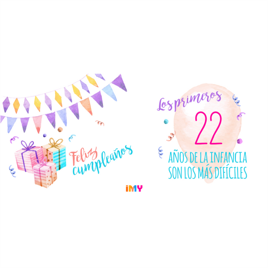 Cumpleaños - 017-22 / MUG 11oz con impresión envolvente