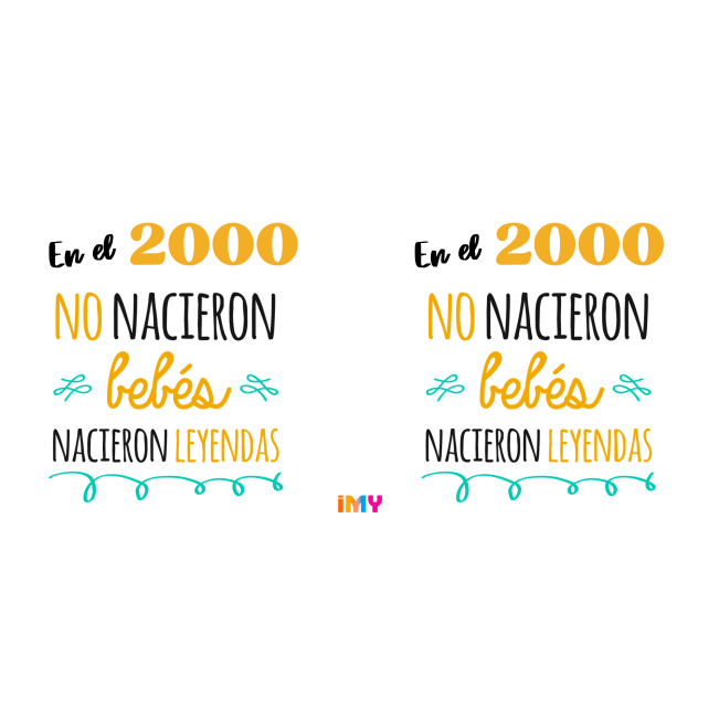 Cumpleaños - 031-2000 / MUG 11oz con impresión doble