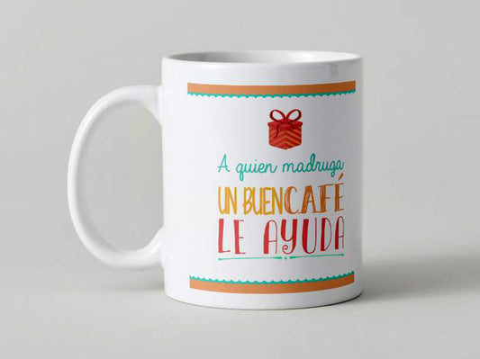 Cumpleaños - 044 / MUG 11oz con impresión envolvente