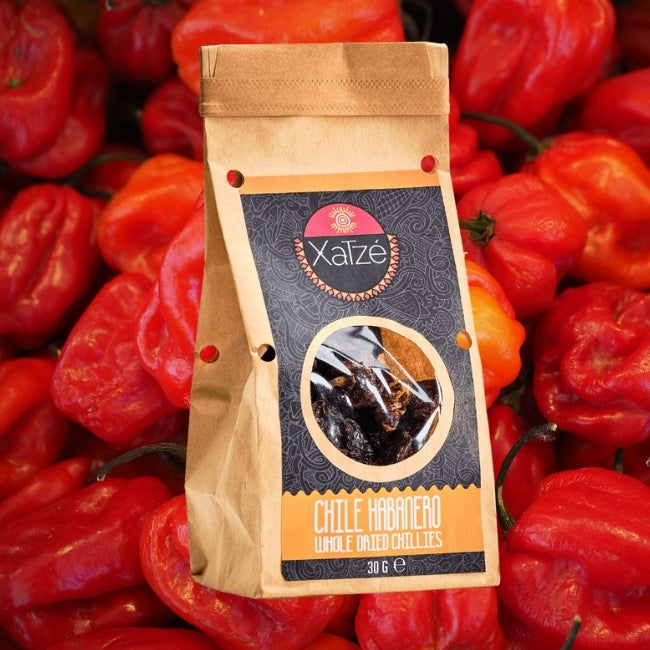 Piment Habanero séché « XaTzé » 30 gr
