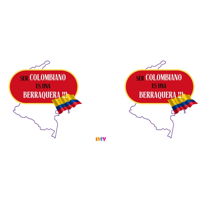 Carte de la Colombie - 002 / MUG 11oz avec impression enveloppante