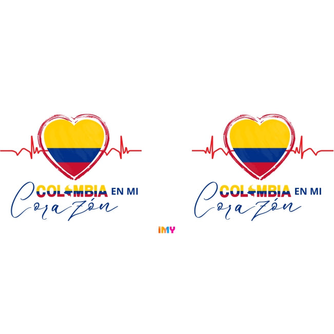Colombie Cœur - 004 / MUG 11oz avec impression enveloppante