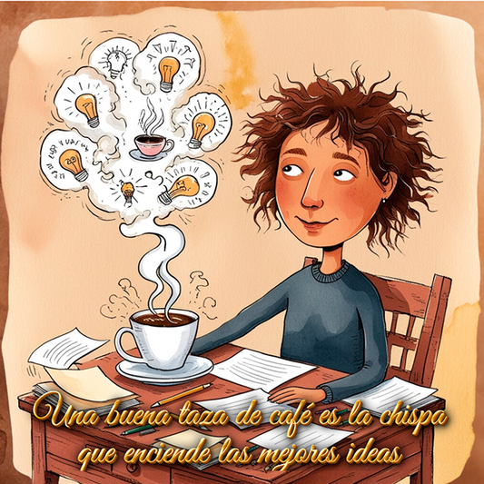 Frases de café - Ideas - 011 / MUG 11oz con impresión envolvente