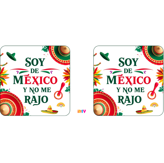 Phrases mexicaines - No me rajo - 038 / MUG 11oz avec impression frontale