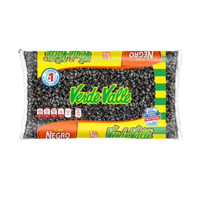 Natural black beans "Verde Valle" 1 kg