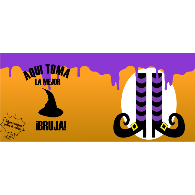 Halloween A - 034 / MUG 11oz con impresión envolvente