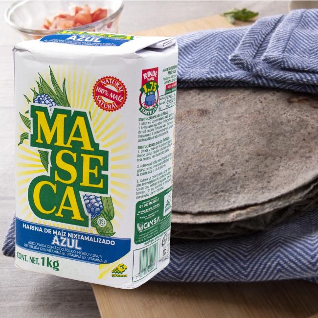Maseca Corn Flour Nixtamalized 1 Blue kg