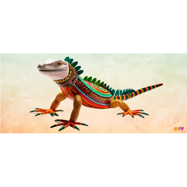 Alebrije Iguana - 020 / MUG 11oz con impresión envolvente