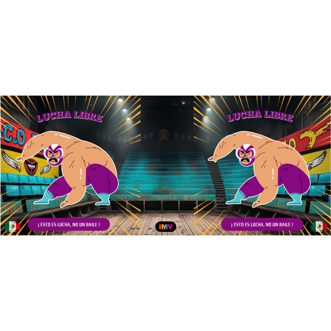 Lucha Libre - 004 / MUG 11oz con impresión doble