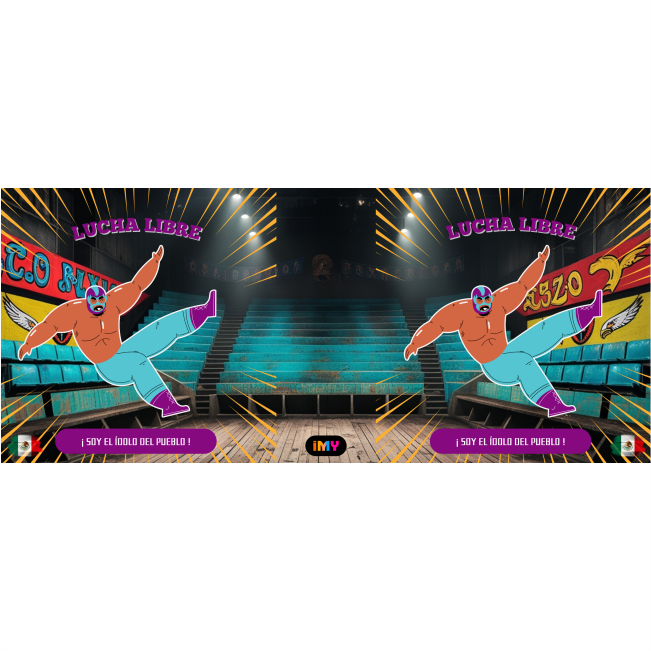 Lucha Libre - 007 / MUG 11oz con impresión envolvente