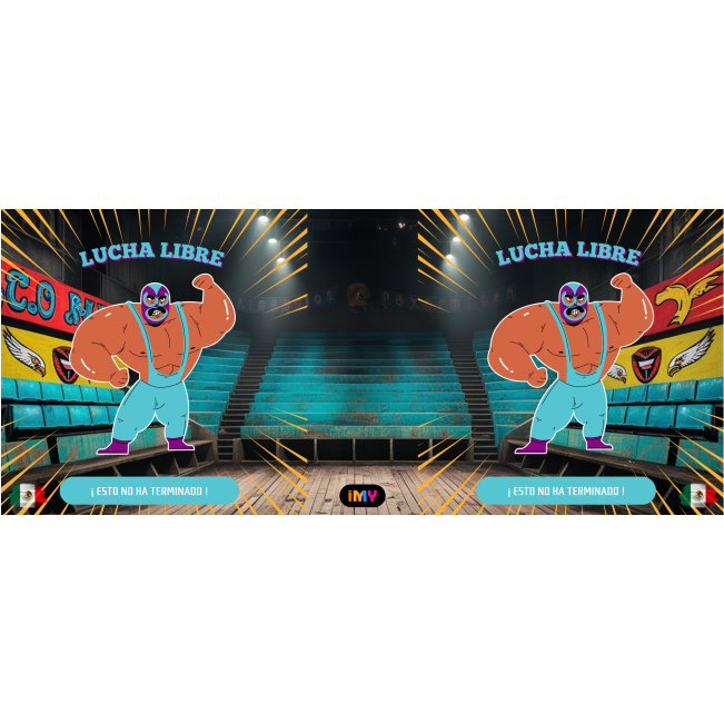 Lucha Libre - 008 / MUG 11oz con impresión envolvente