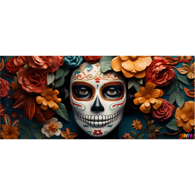 Muertos - 008 / MUG 11oz con impresión envolvente