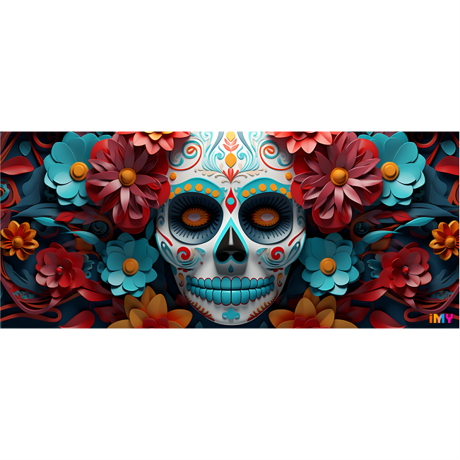 Muertos - 009 / MUG 11oz con impresión envolvente