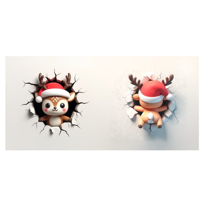 Navidad - 025f / MUG 11oz con impresión envolvente