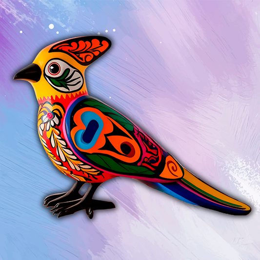 Alebrije Pájaro - 030 / MUG 11oz con impresión envolvente